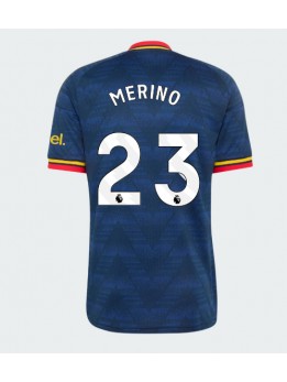 Moški Nogometna dresi replika Arsenal Mikel Merino #23 Gostujoči 2026-27 Kratek rokav Moški Nogometna dresi replika Arsenal Mikel Merino #23 Gostujoči 2026-27 Kratek rokav
